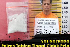 Sat Narkoba Polres Tebing Tinggi Ciduk Pria Pemilik Sabu Dari Pinggir Jalan